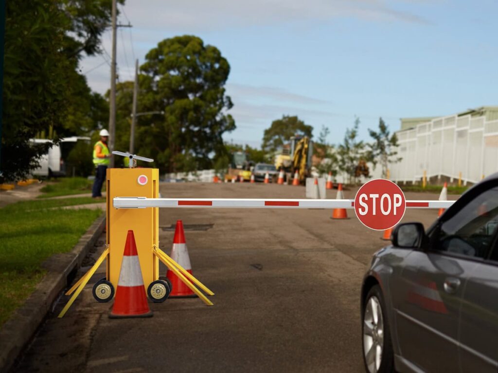 How do barrier gate rental providers help streamline traffic management at events?